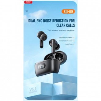 
Bluetooth навушники XO G9 – інноваційне рішення для тих, хто цінує високу якіст. . фото 6