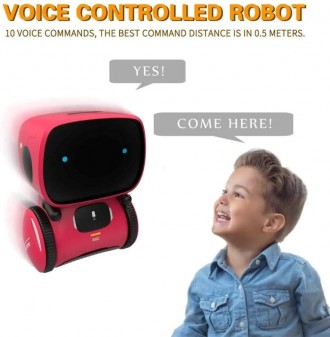Інтерактивний робот іграшка Smart Robot реагує на голос і торкання

Інтерактив. . фото 5