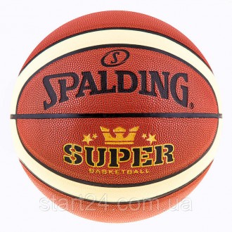 Мяч баскетбольный Spalding №7 PU Super. Харьков. фото 1 Мяч баскетбольный Spalding №7 PU Super. Харьков. фото 1