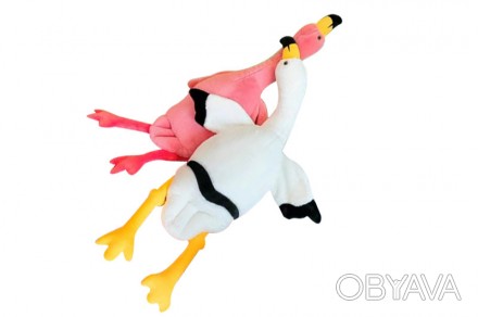 Мягкая игрушка обнимашка фламинго 105см K15219, 2 вида
 
длина 105 см. 2 цвета
. . фото 1