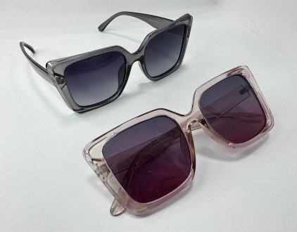 Солнцезащитные женские очки квадратные в легкой оправе с поляризацией
защита от . . фото 6