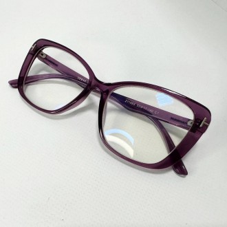 Корректирующие женские очки бабочки для коррекции зрения
	материал оправы: пласт. . фото 6