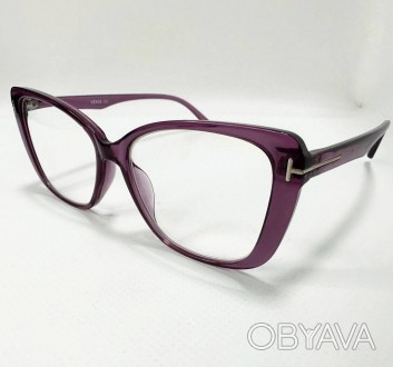 Корректирующие женские очки бабочки для коррекции зрения
	материал оправы: пласт. . фото 1