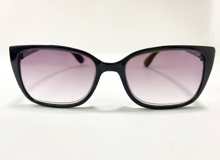 Корректирующие женские очки лисички градиент
	материал оправы: пластик;
	пол: же. . фото 3
