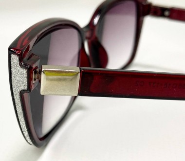 Корректирующие женские очки лисички градиент
	материал оправы: пластик;
	пол: же. . фото 6