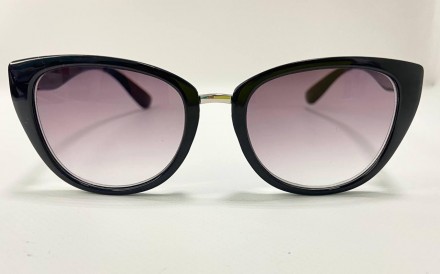Корректирующие женские очки лисички тонированные
	материал оправы: пластик;
	пол. . фото 3