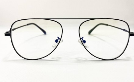 Защитные унисекс компьютерные очки авиаторы
	защита от ультрафиолета uv420;
	пол. . фото 3