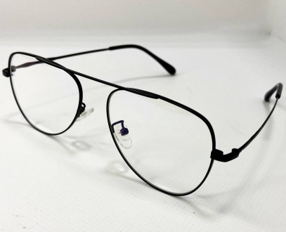 Защитные унисекс компьютерные очки авиаторы
	защита от ультрафиолета uv420;
	пол. . фото 2