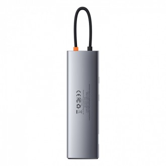 Подключайте больше устройств
USB-хаб Baseus Metal Gleam поможет вам расширить во. . фото 3