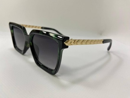 Солнцезащитные женские очки заквадратленные
	защита от ультрафиолета uv400;
	пол. . фото 2