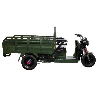 Электрический грузовой Трицикл ZEUS TRIGO (зеленый) – доступное, комфортное и пр. . фото 5