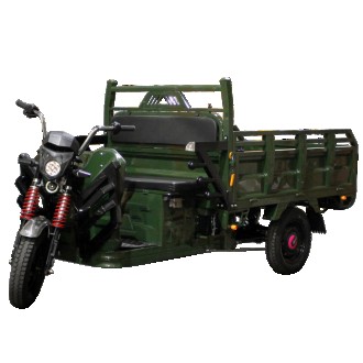 Электрический грузовой Трицикл ZEUS TRIGO (зеленый) – доступное, комфортное и пр. . фото 2