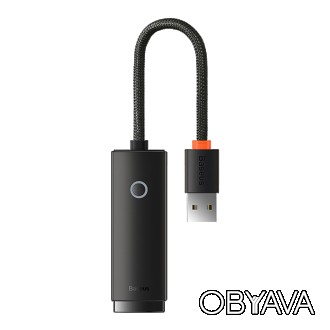Baseus USB Hub Lite є адаптером, який може підключатися до ноутбука, моноблоку а. . фото 1