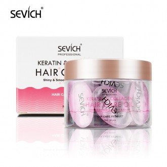 Капсули для відновлення волосся Sevich багаті на кератинову поживну та відновлюю. . фото 4