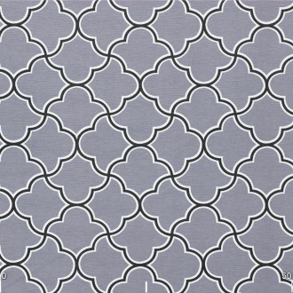 Декоративная ткань черный геометрический узор на сером Турция. Ширина ткани 180 . . фото 4