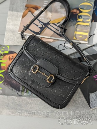 Женская сумка Gucci ? Выполнена из качественной кожи, украшена фирменным логотип. . фото 1