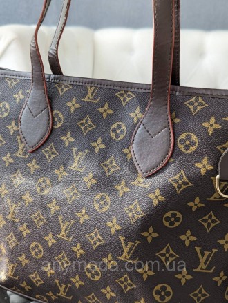 Женская сумка шопер Louis Vuitton? 
Одно отделение на молнии + внутри карман на . . фото 3