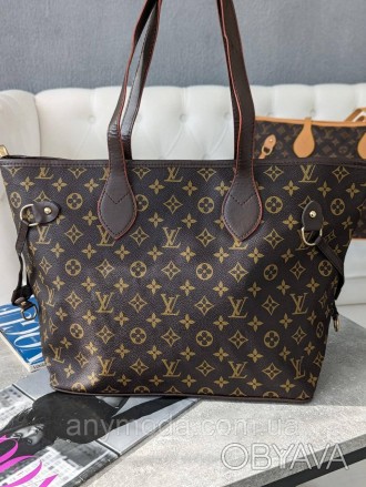 Женская сумка шопер Louis Vuitton? 
Одно отделение на молнии + внутри карман на . . фото 1
