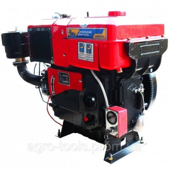 Двигун дизельний Кентавр ДД1130ВЭ (34 л.с., стартер)
Дизельний двигун з водяним . . фото 3