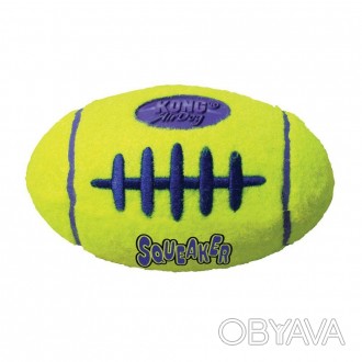  Переваги та характеристики KONG AirDog Squeaker Football – комбінована іграшка-. . фото 1