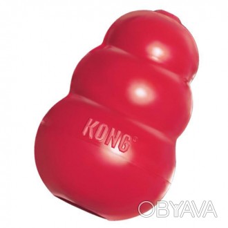  Переваги та характеристики KONG Classic груша-годівниця ‒ золотий стандарт ігра. . фото 1