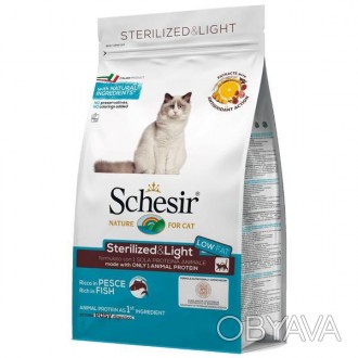Schesir Cat Sterilized & Light – полноценный сбалансированный рацион, состоящий . . фото 1