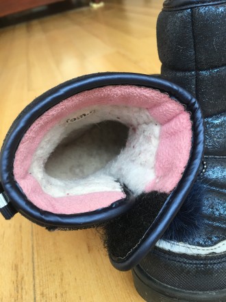 Теплі зимові чобітки на овчині, матеріал- мембрана, підошва -термопластична гума. . фото 4