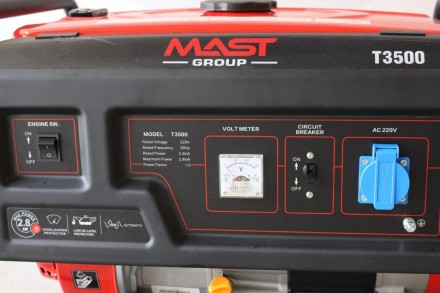 
Бензиновый генератор MAST GROUP Т3500. . фото 10