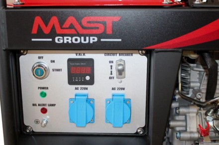 
Дизельный генератор MAST GROUP YH4000AE. . фото 8