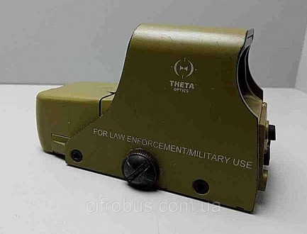 Приціл коліматорний Theta Optics TM TO551 з живленням від чотирьох батарей LR44,. . фото 3