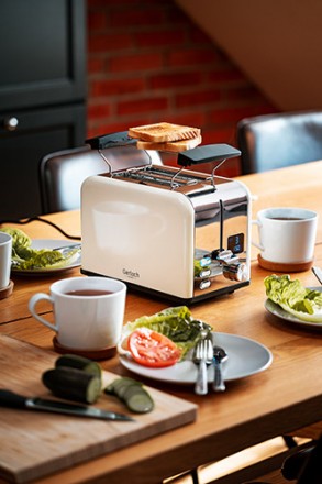 Тостер Gerlach GL 3221
Эффективный тостер с ЖК-дисплеем с максимальной мощностью. . фото 10