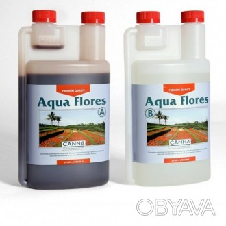 	CANNA Aqua Flores AB - комплексное удобрение для выращивания растений, содержащ. . фото 1