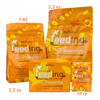 Минеральное сухоеудобрение Powder Feeding Short Flowering специальнодля сортов р. . фото 2