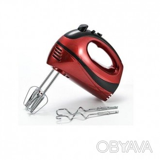 Кухонный ручной миксер мощностью 500Вт VIMAR VX-412R красного цвета
 Представляе. . фото 1
