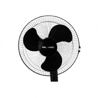 Вентилятор напольный трехлопастной 40Вт MILANO SF-8040B черный
 Напольный вентил. . фото 3