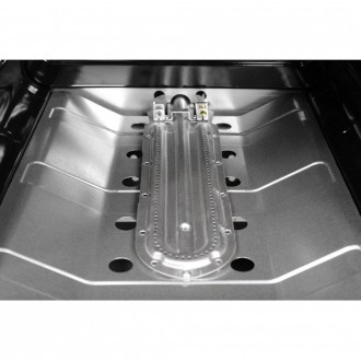 Плита кухонная газовая на 4 конфорки с металлической крышкой MILANO ML55 G1/01 б. . фото 7