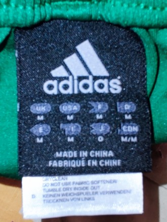 Баскетбольные шорты Adidas NBA Boston Celtics, размер M/L, длина-58см, пояс 36-4. . фото 11