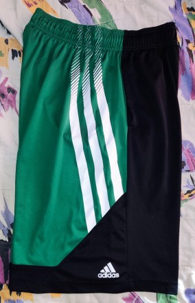 Баскетбольные шорты Adidas NBA Boston Celtics, размер M/L, длина-58см, пояс 36-4. . фото 6