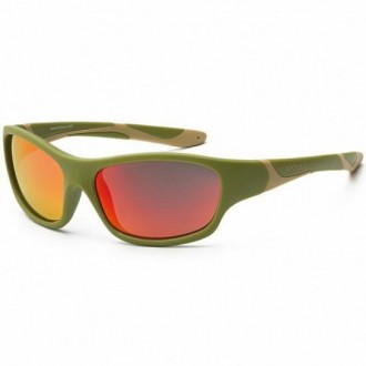 Детские солнцезащитные очки Koolsun хаки серии Sport Размер 3+ (KS-SPOLBR003). Киев. фото 1 Детские солнцезащитные очки Koolsun хаки серии Sport Размер 3+ (KS-SPOLBR003). Киев. фото 1