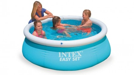 
Надувной бассейн Intex Easy Set 28101(54402) Надувной детский бассейн из серии . . фото 4