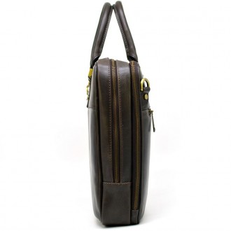 Мужская сумка-портфель на два отделения TC-4766-4lx TARWA отличный вариант для р. . фото 5