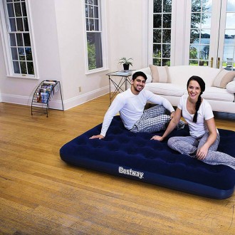 
Напівтороспальний надувний матрац серії Flocked Air Bed виготовлений за техноло. . фото 5