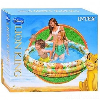 
Яскравий дитячий надувний басейн Intex 58420 в оформленні стилізований діснеївс. . фото 5