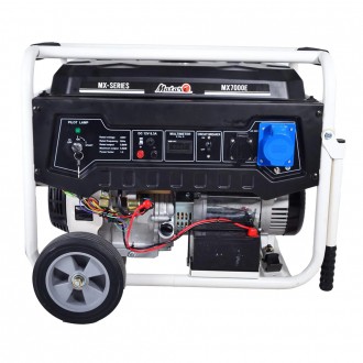 
Бензиновый генератор Matari MX7000EA однофазный, с воздушным охлаждением. Резер. . фото 2