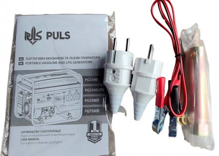 
PULS PG7500E - це високоякісний бензиновий генератор з відкритою рамою, оснащен. . фото 3