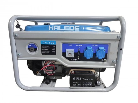 
Генератор Halede DH3800, 3 кВт Газ Бензин з електростартером та газовим редукто. . фото 2