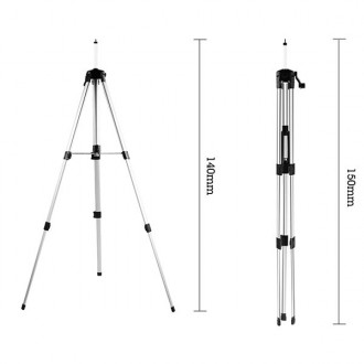 Легкий і міцний алюмінієвий штатив NTECH-GEO ЕT-150 для лазерної техніки. Підход. . фото 4