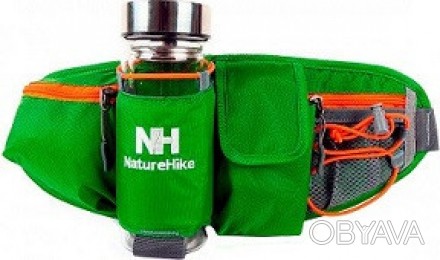 Сумка на пояс Naturehike Phone & bottle 5 л NH15E001-B Grass Green
Легкая и удоб. . фото 1