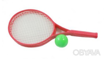 Детский набор для игры в теннис ТехноК: 2 ракетки, пластиковый мячик.
Бренд: Тех. . фото 1
