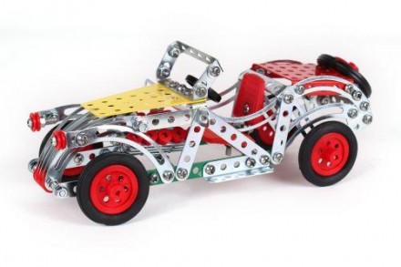 Металевий конструктор "Ретро автомобіль" на 284 деталей. Завдяки цій іграшці дит. . фото 4
